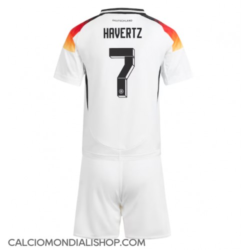 Maglie da calcio Germania Kai Havertz #7 Prima Maglia Bambino Europei 2024 Manica Corta (+ Pantaloni corti)